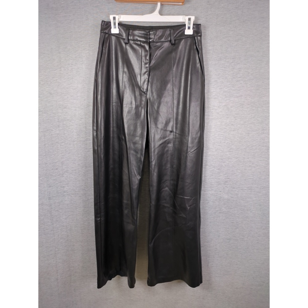 Dynamite Faux Leather Wide Leg Pants- with flaws - Picture 4 of 12